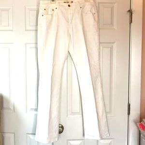 White Levi’s Boot Cut 515 Jeans size 12